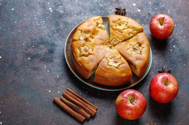 Bolo de maçã