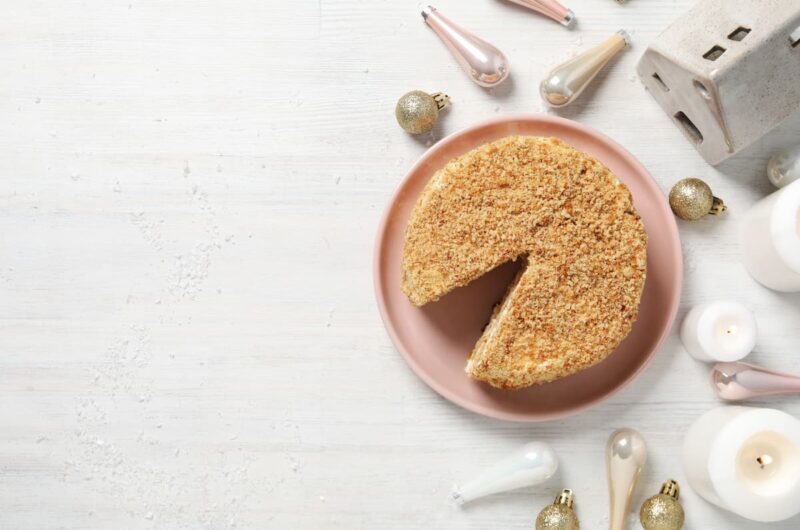 Bolo de coco com farinha de aveia