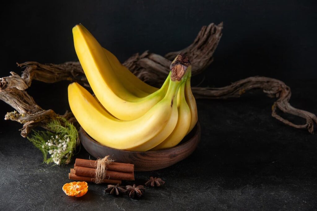 Imagem mostra banana, uma das frutas mais nutritivas para alimentação.