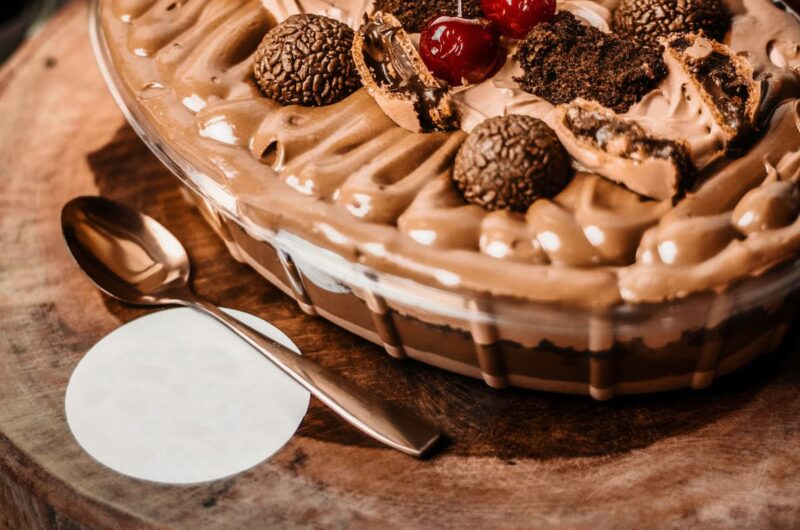 Receita deliciosa de pavê de chocolate